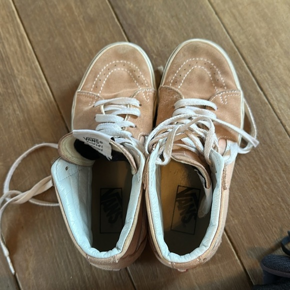 Vans pink skateboard shoes women’s size 6.5 - Picture 6 of 6